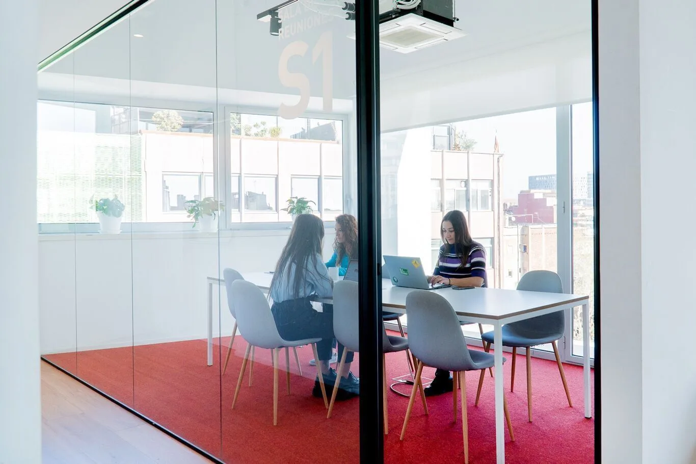 Aticco Bogatell, Meeting room for 6 people, Barcelona