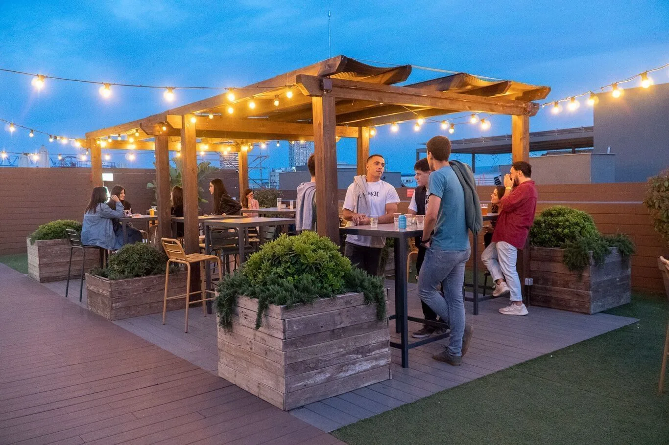 Aticco Bogatell, Terrace and outdoor space, Barcelona