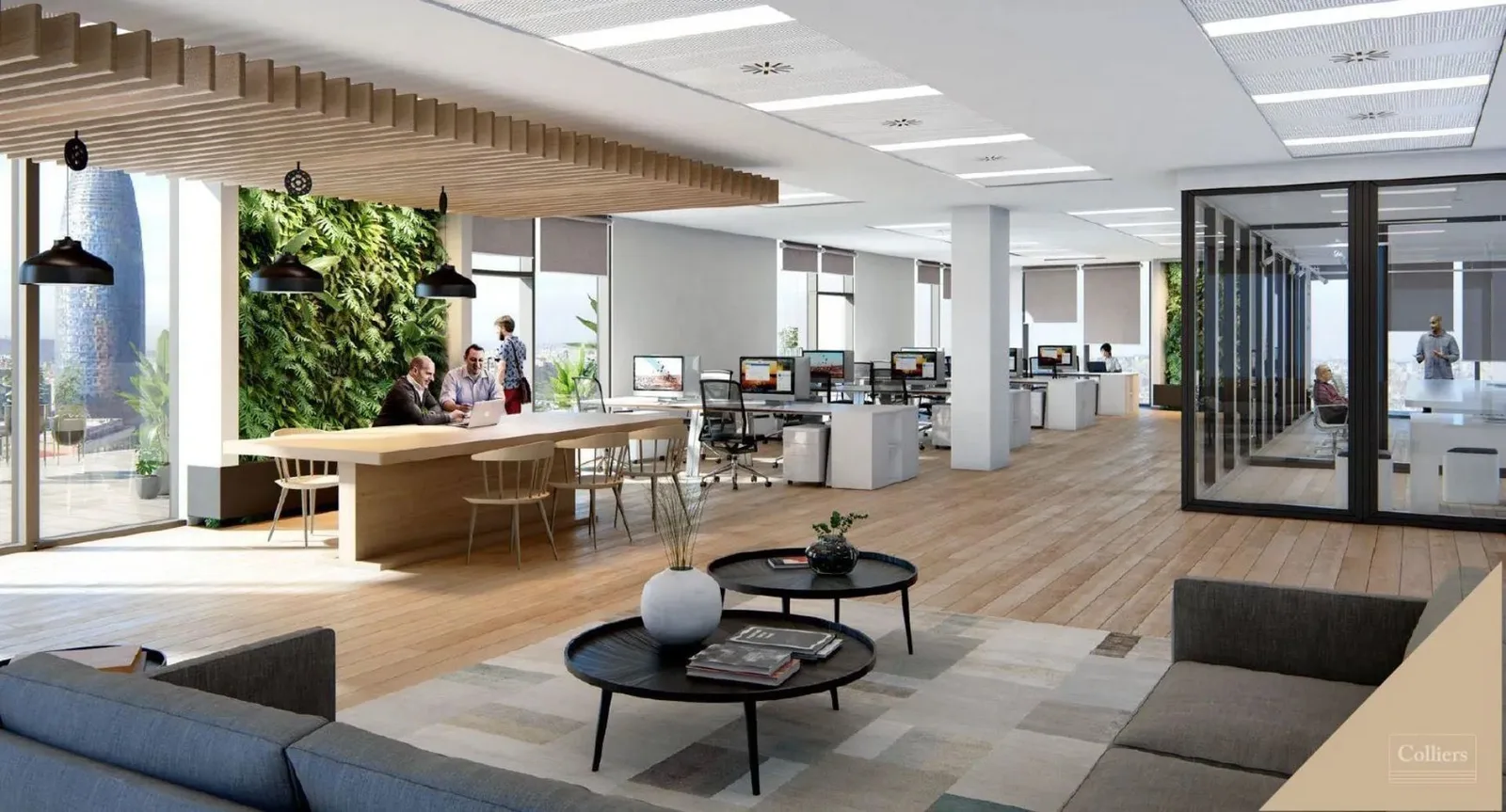 Aticco Diagrame, Open-plan office, Barcelona