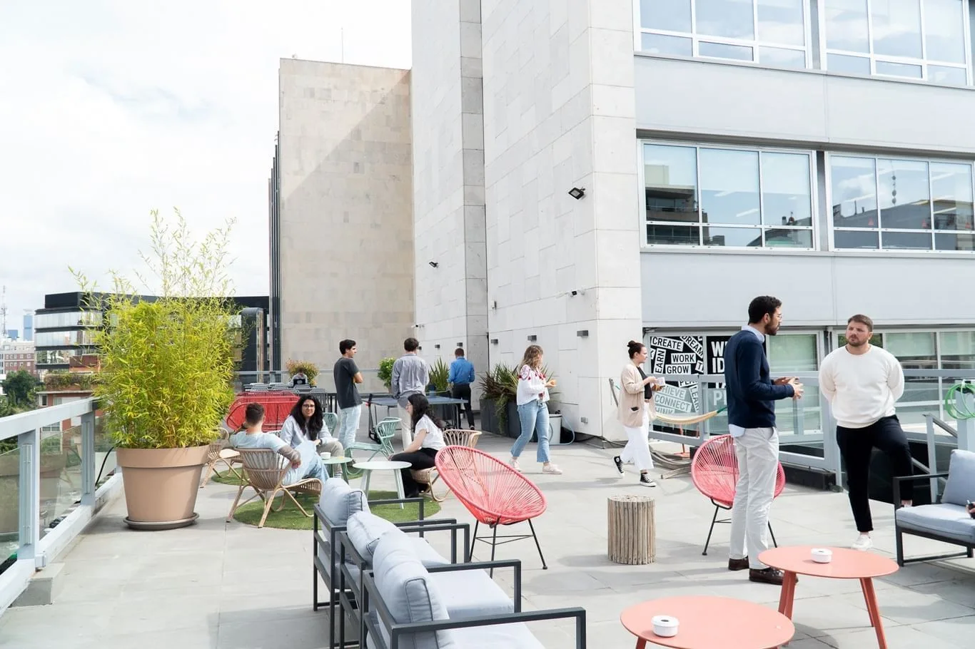 Aticco Maria De Molina, Terrasse et espace extérieur, Madrid