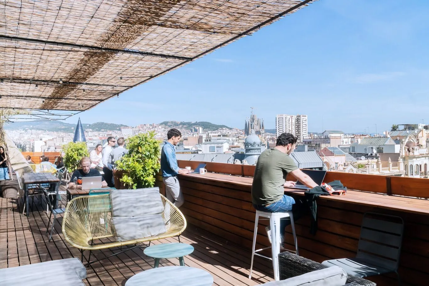 Aticco Urquinaona, Terrace and outdoor space, Barcelona