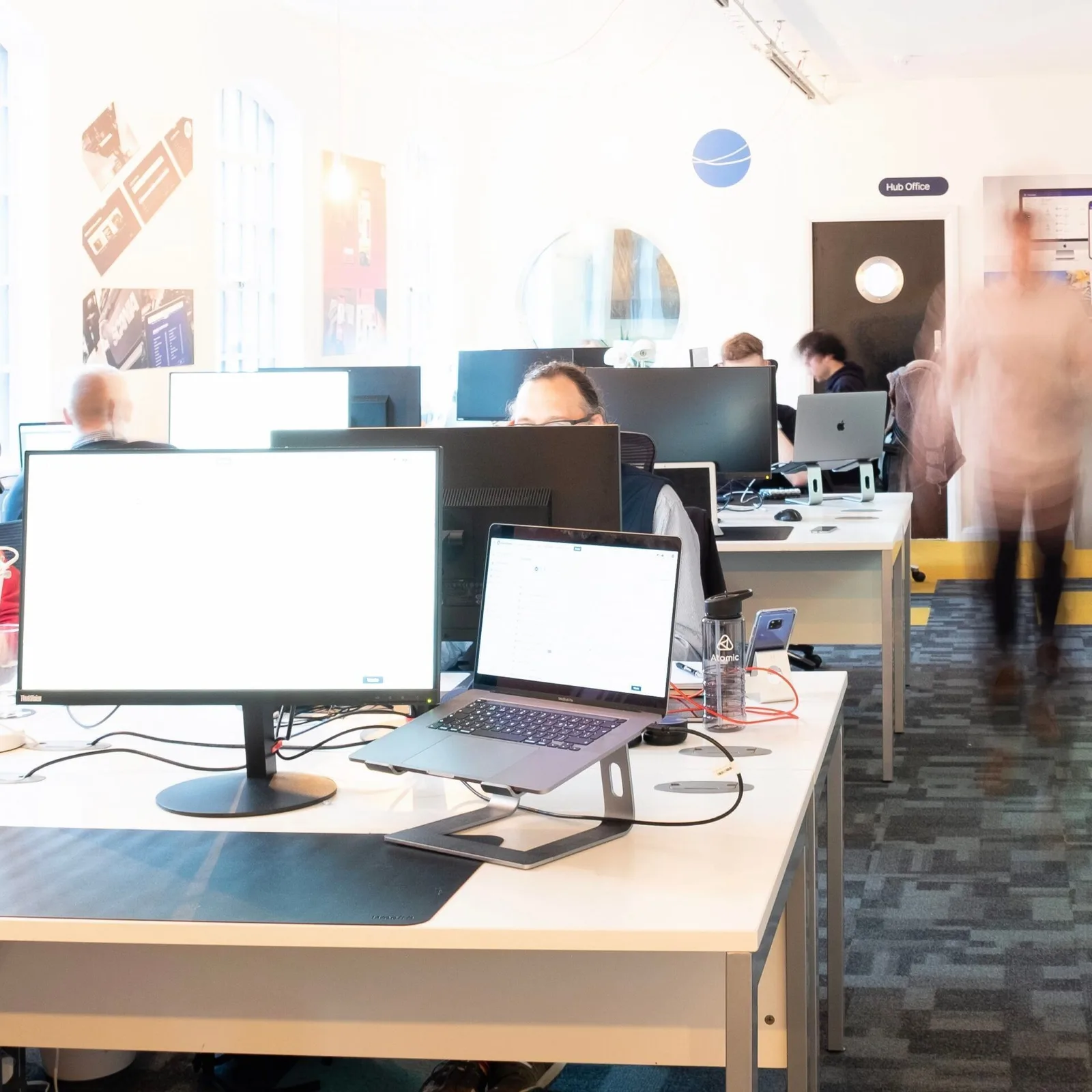 AtomicHouse, Open-plan office, Nottingham