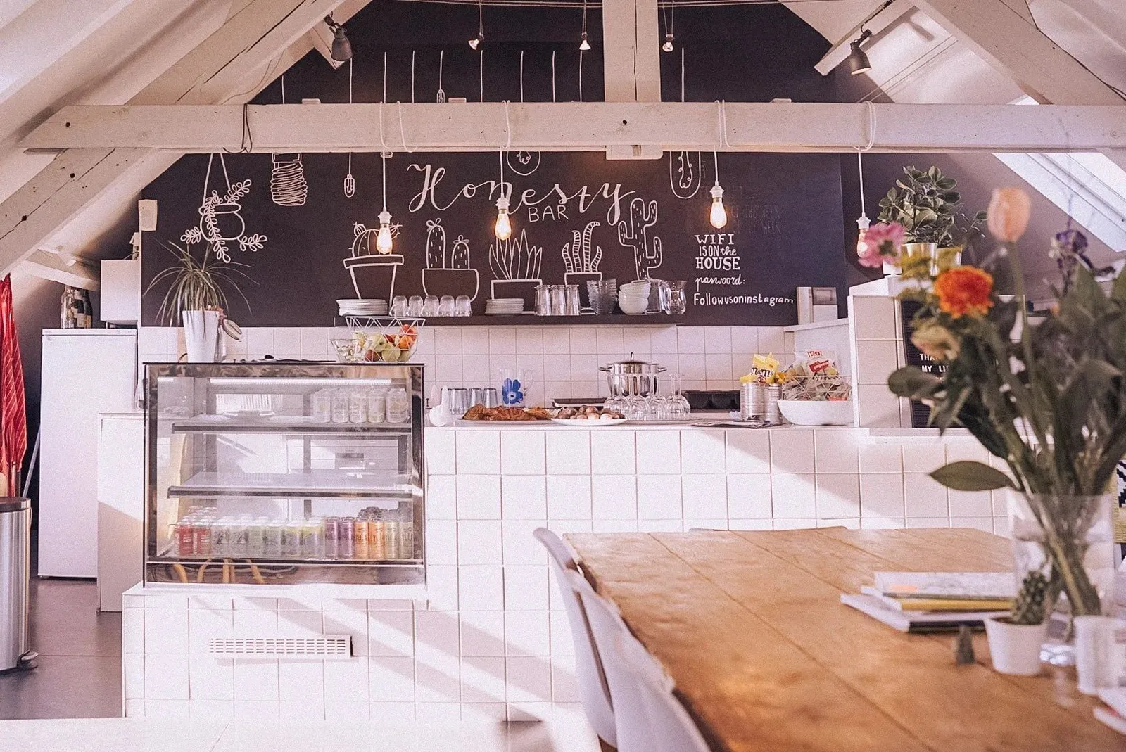 The Attic Cowork, Cafétéria, Anvers