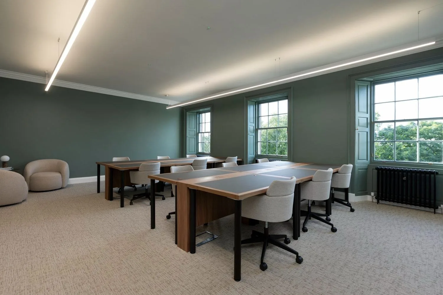 The Auction Rooms, Open-plan office, Edinburgh