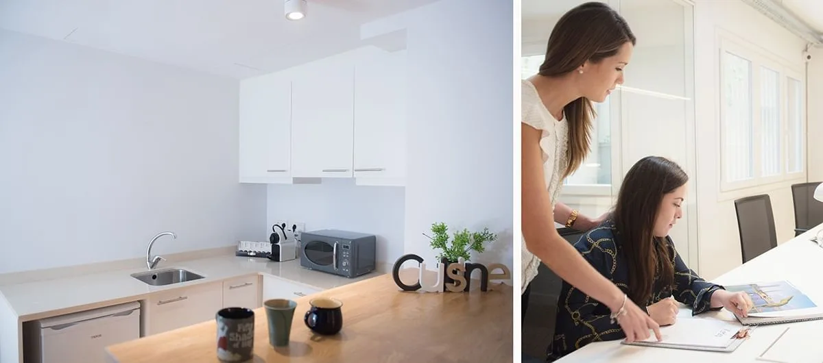 Aurea Coworking , Kitchen, Barcelona