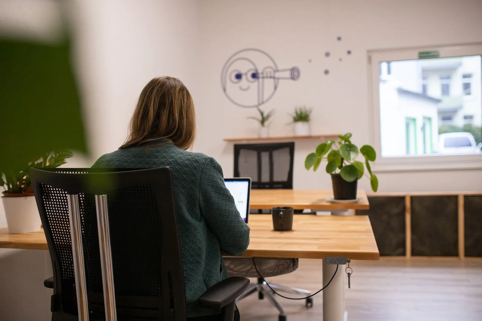 Ausguck Coworking, Privatbüro mit 2 Arbeitsplätzen, Kiel