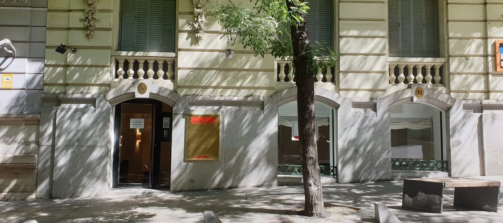 Ayala 3, Building facade, Madrid