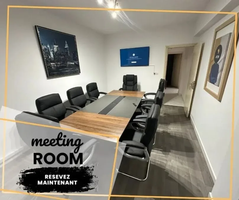 Ayin coworkin, Salle de réunion 8 personnes, Oujda