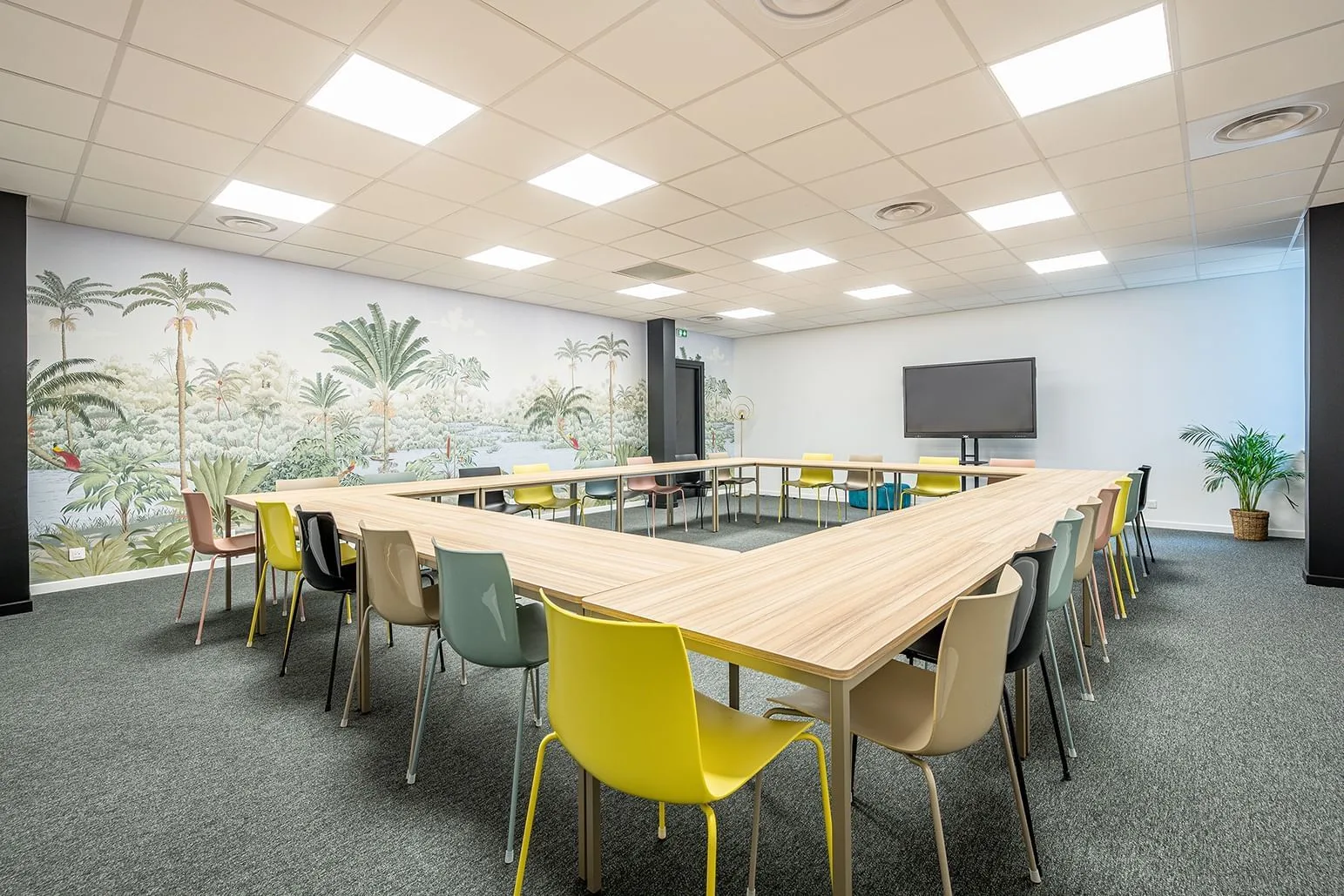 B'CoWorker Le Mans, Salle de formation 18 personnes, Le Mans
