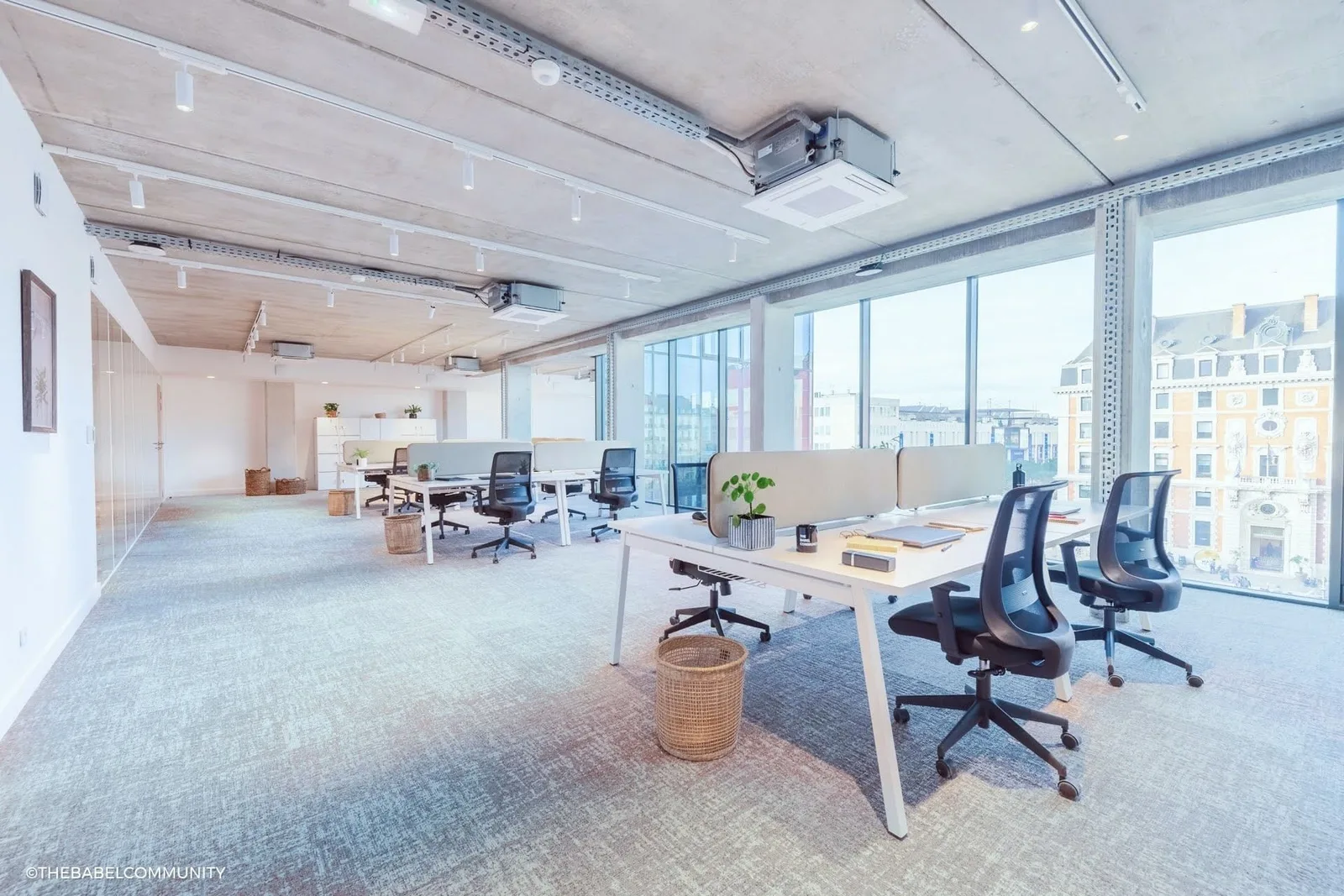 The Babel Community La Joliette, Open-plan office, Marseille 2e