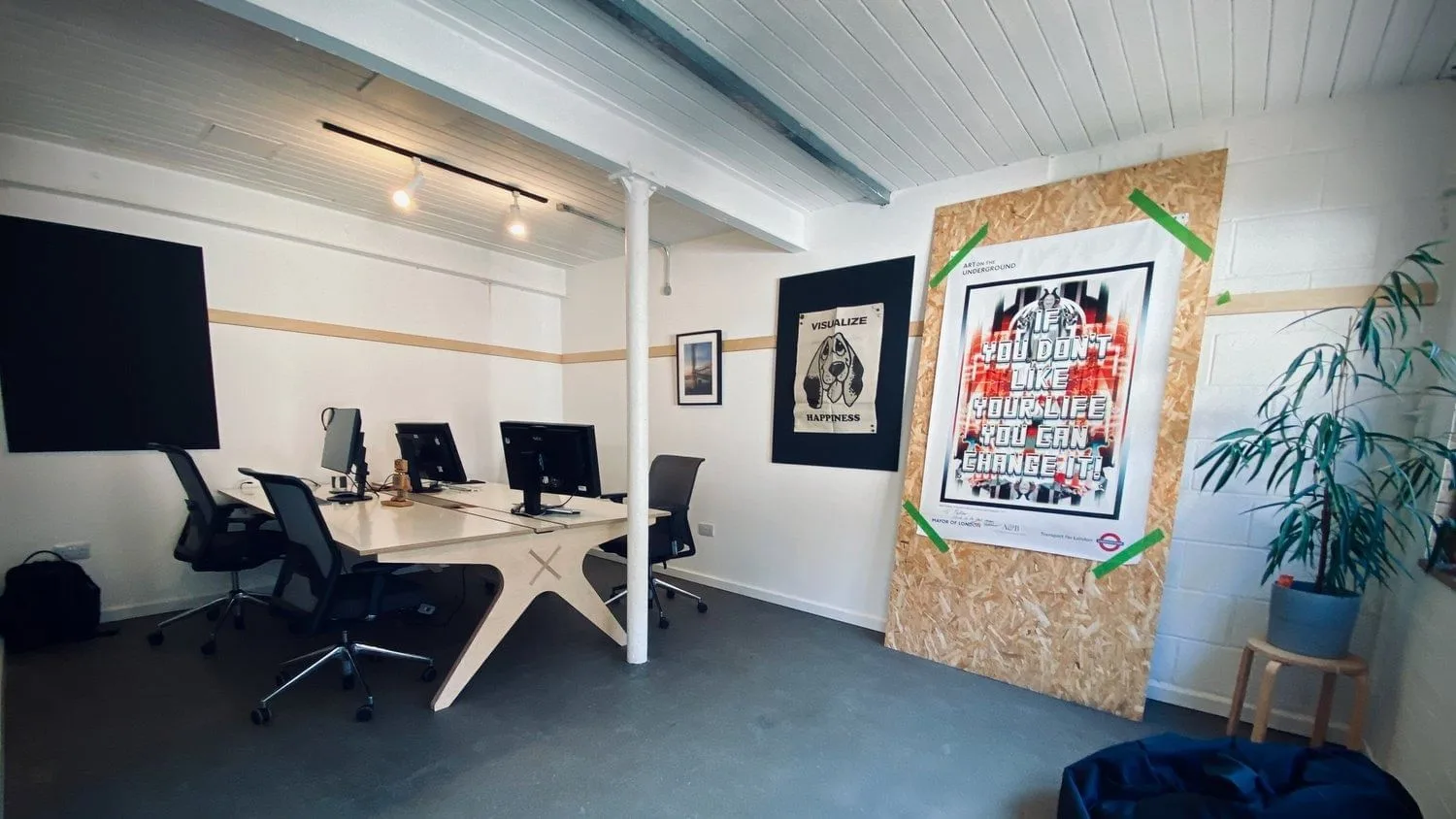 The Bakery Desks, Private office, 4 desks, Leigh-on-Sea
