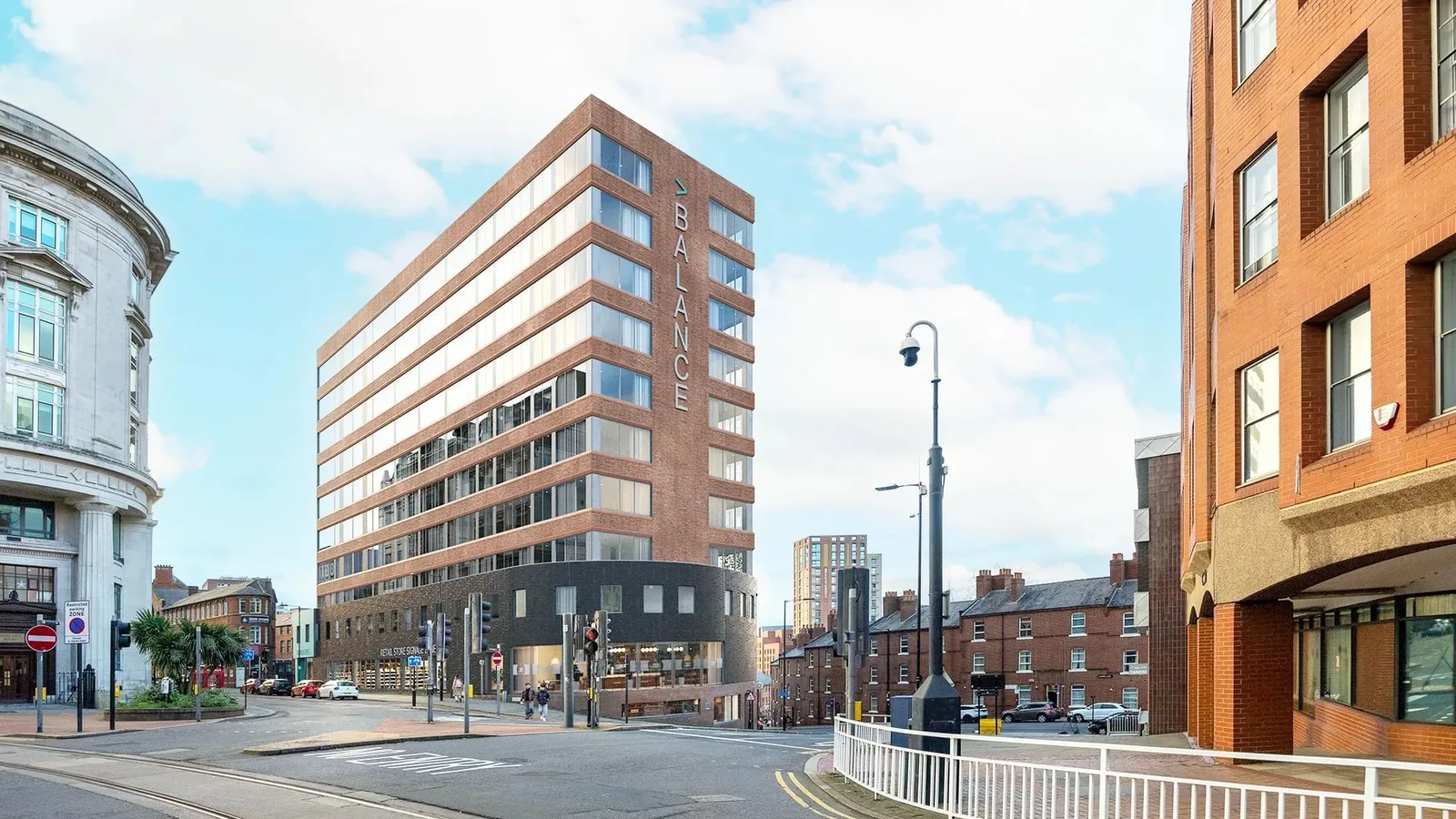 The Balance, Building facade, Sheffield