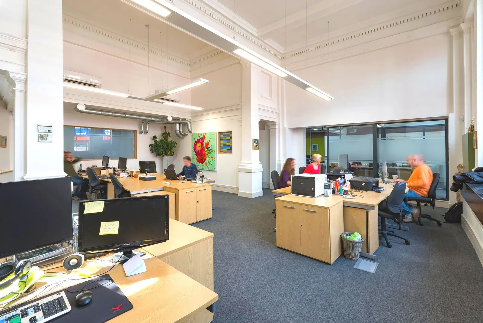 BankSpace, Open-plan office, Bristol