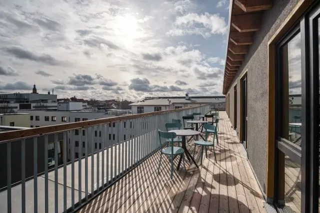The Base Coworking, Terrace and outdoor space, Berlin