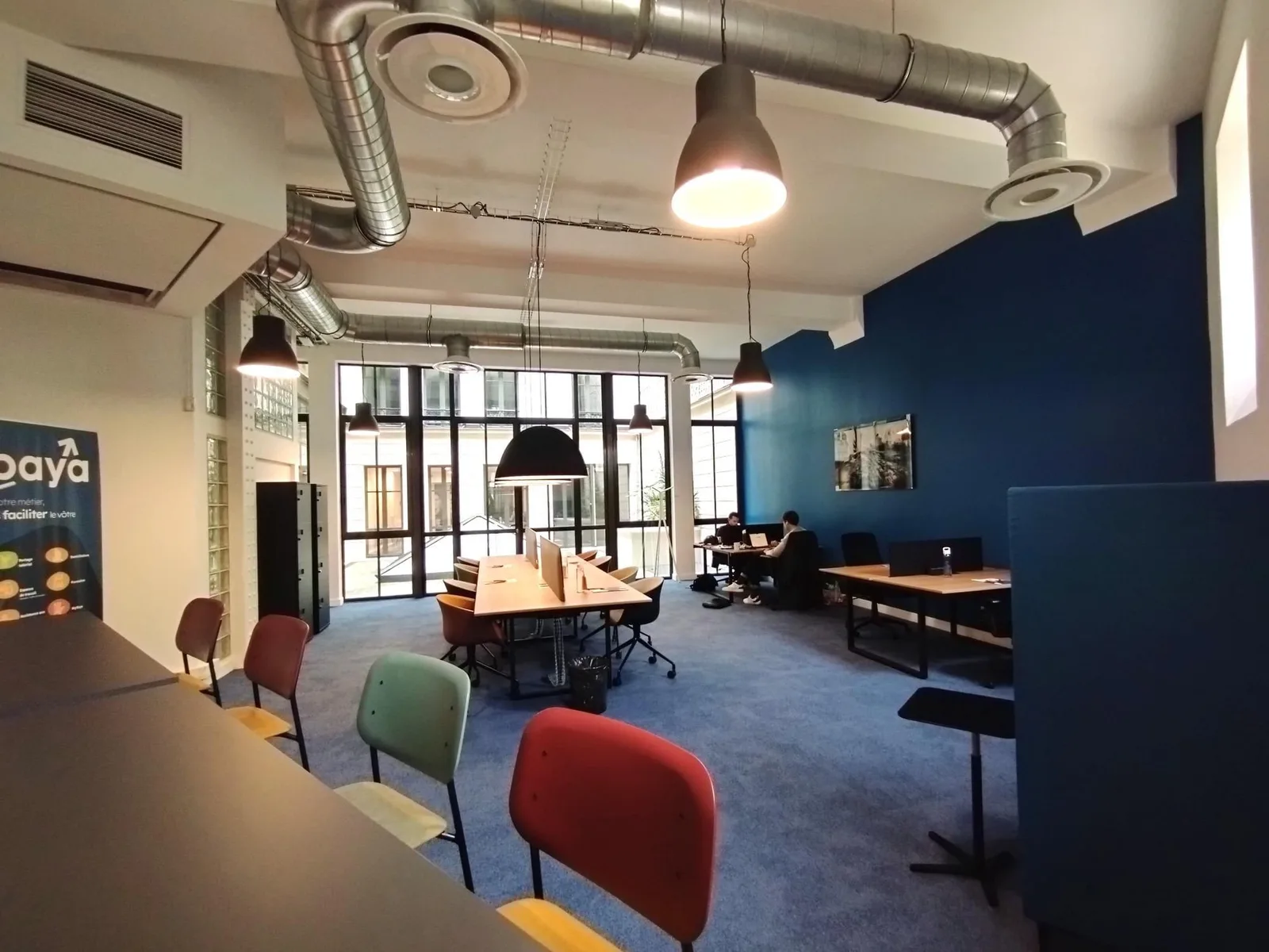 Baya Monceau, Open-plan office, Paris 17e