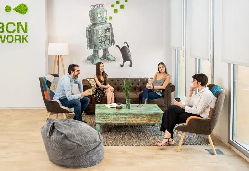 Bcn Coworking, Zona de descanso, L'Hospitalet de Llobregat