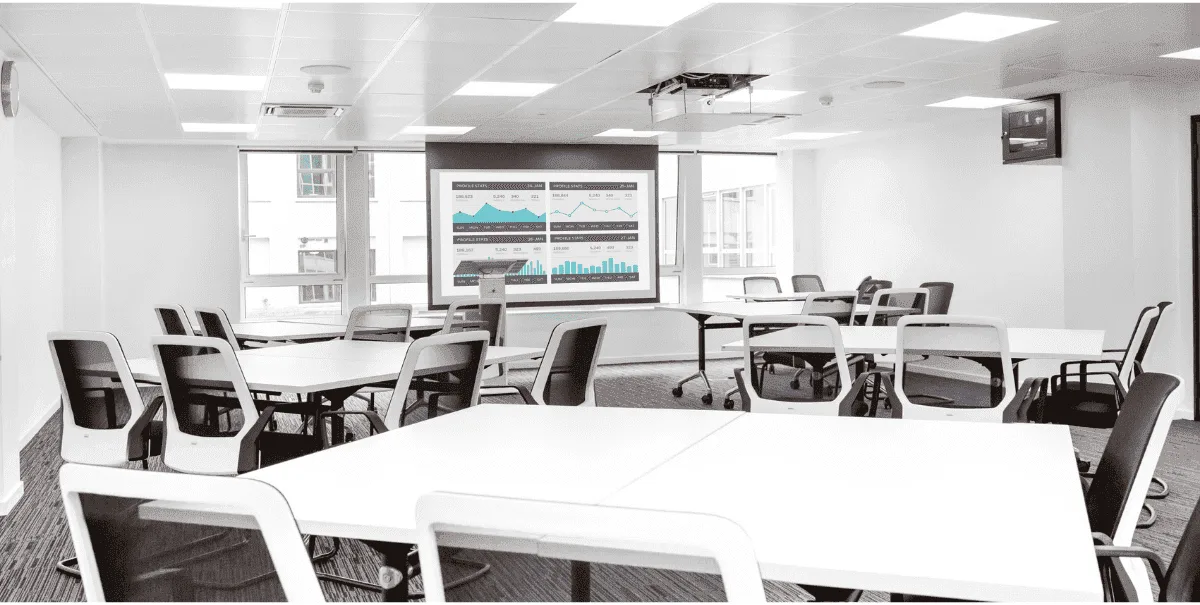 BE Offices Barbican, Training room for 18 people, London