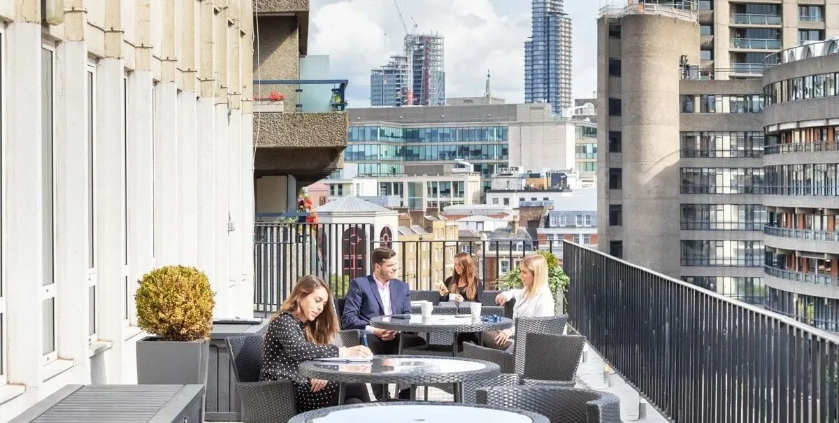 BE Offices Barbican, Terrace and outdoor space, London