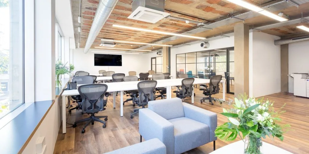 BE.Spoke Managed Space, Open-plan office, London