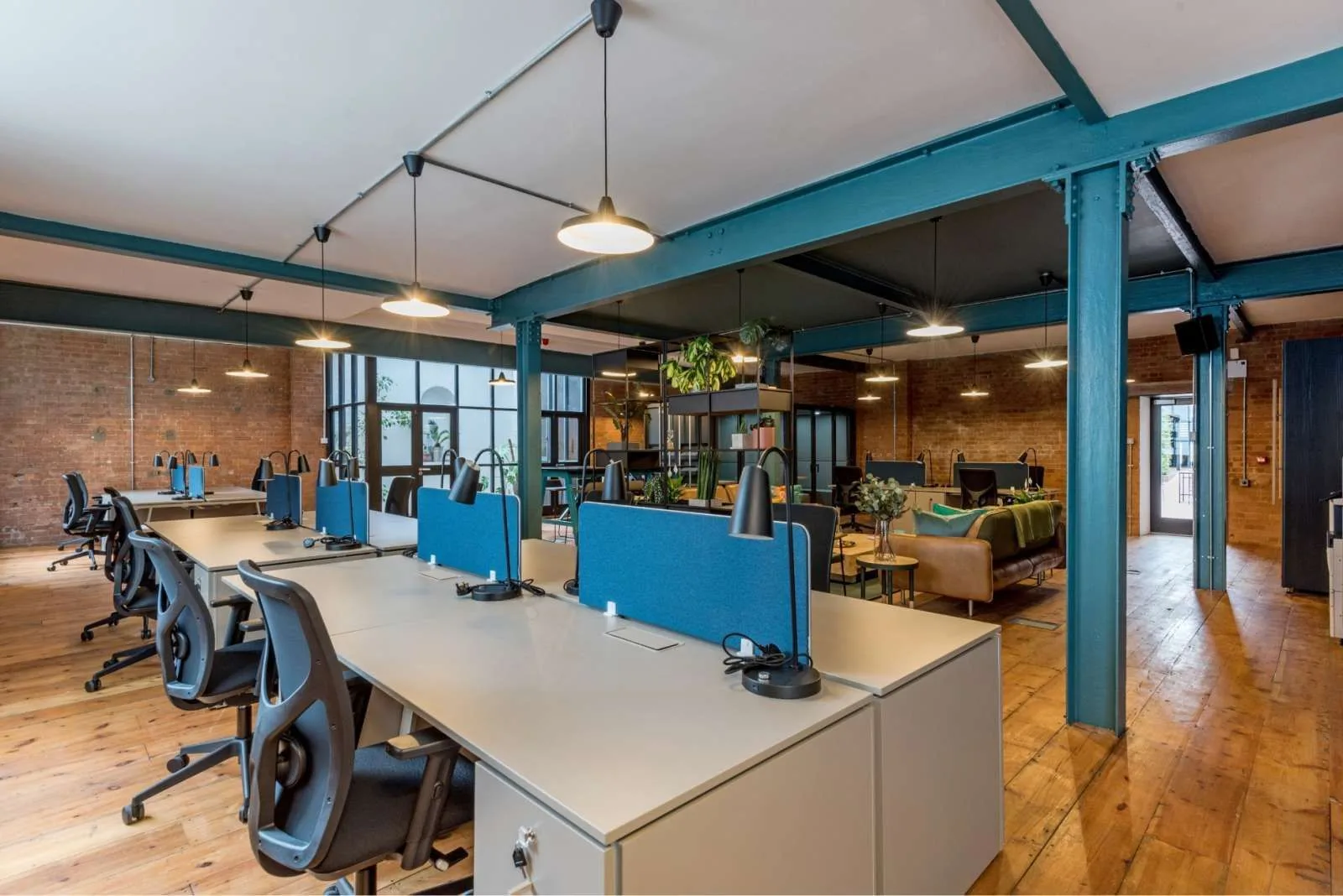 De Beauvoir Block, Open-plan office, London