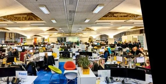 Bedford Heights, Open-plan office, Bedford