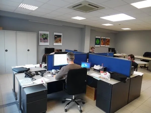 Bedrijvencentrum Vlaamse Ardennen, Open-plan office, Oudenaarde