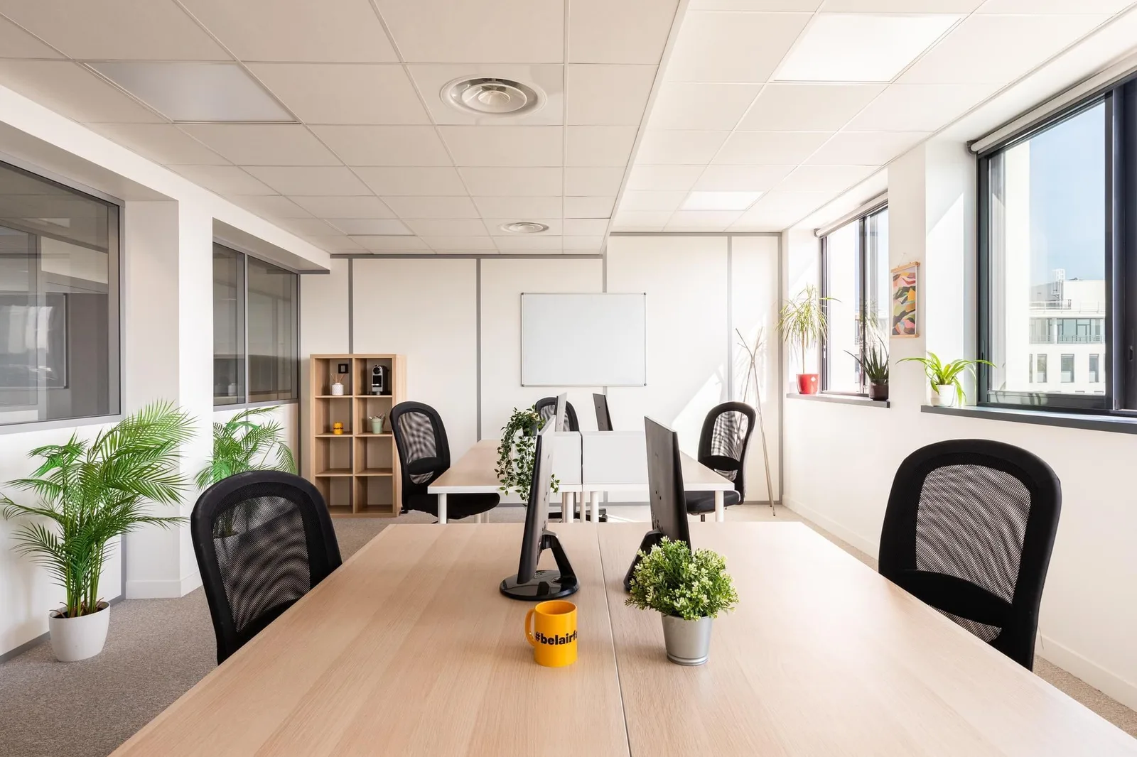 Bel Air Business, Privatbüro mit 4 Arbeitsplätzen, Villeurbanne