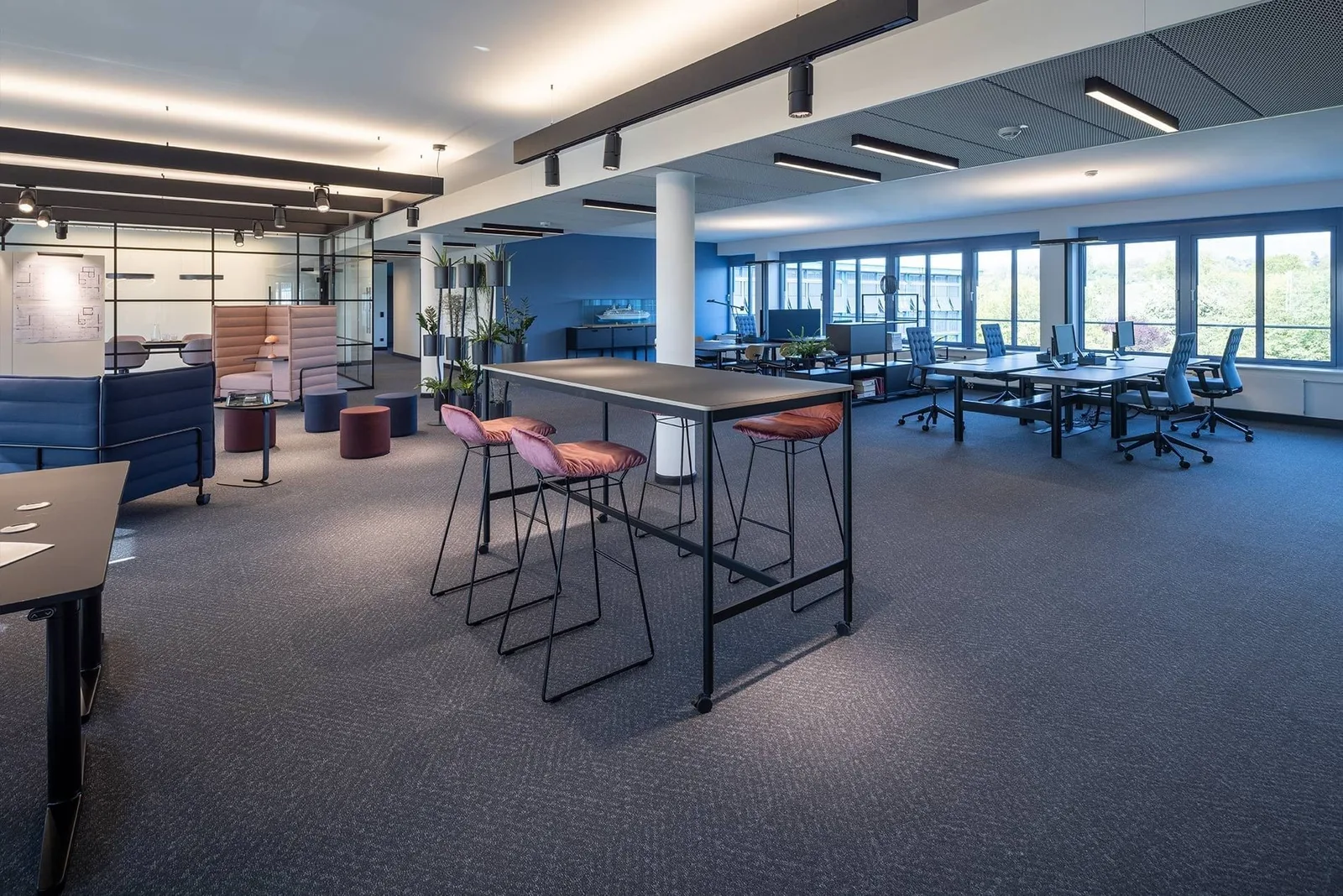 BelAir Office Campus, Open-plan office, Oberursel (Taunus)