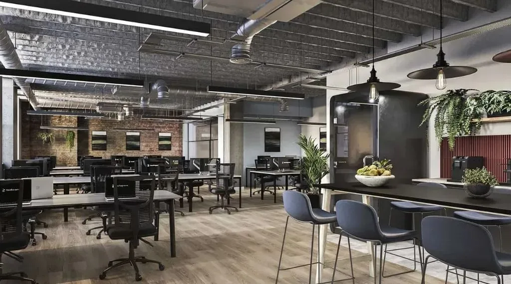 Belcor Flex, Open-plan office, London
