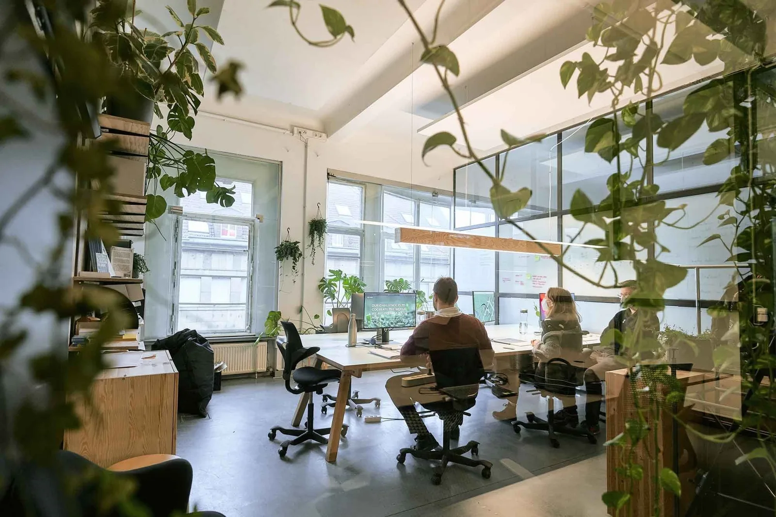 Betahaus Kreuzberg, Open-plan office, Berlin