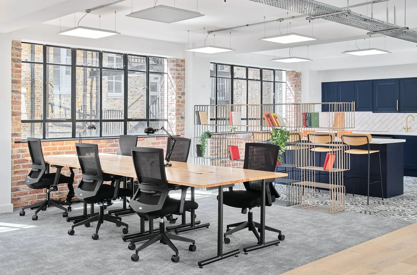Beyond Kingsbourne House, Open-plan office, London