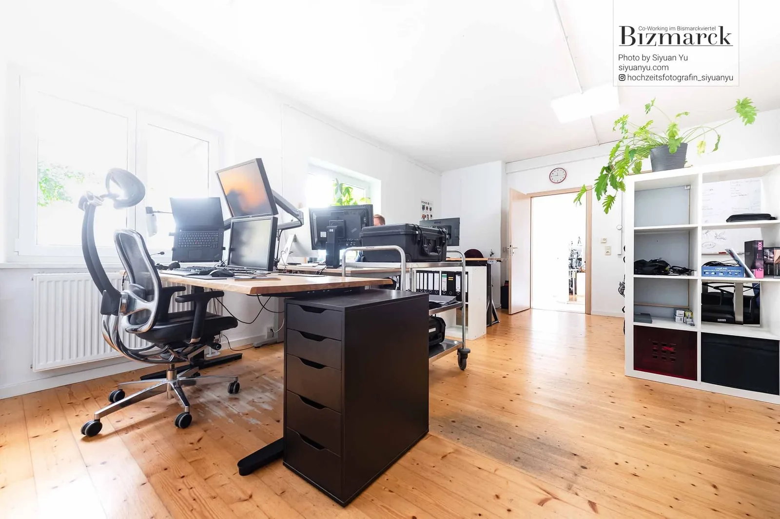 Bizmarck Co-Working, Private office, 2 desks, Augsburg