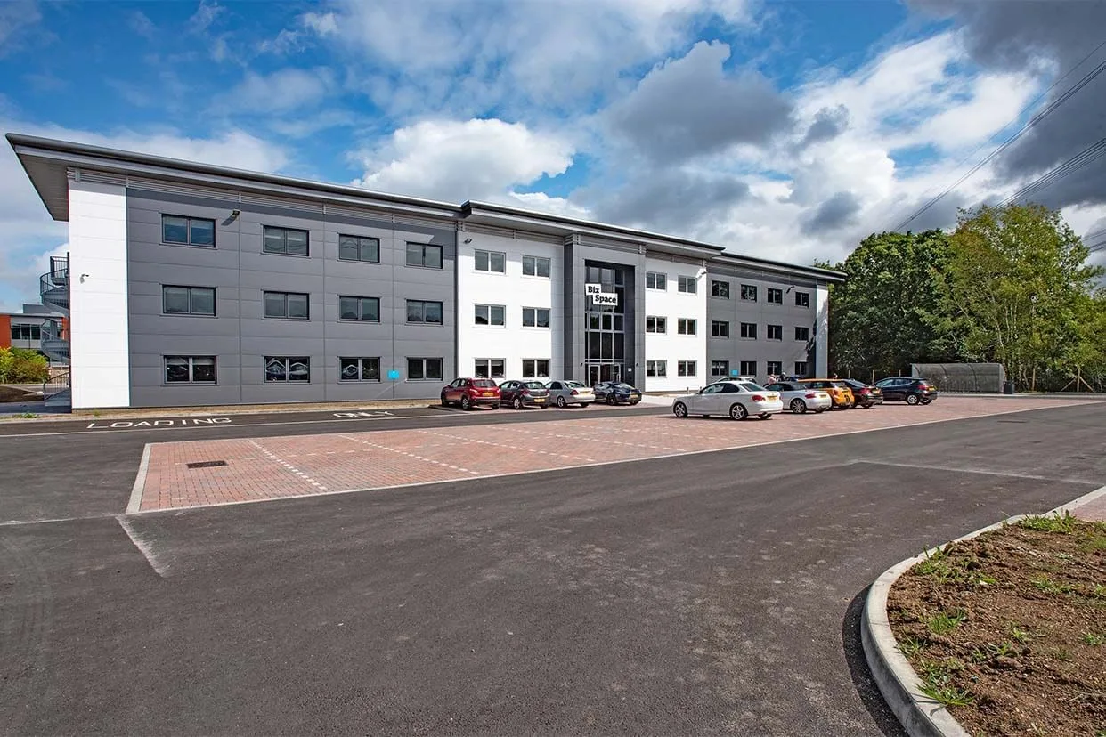 BizSpace Fareham, Building facade, Fareham