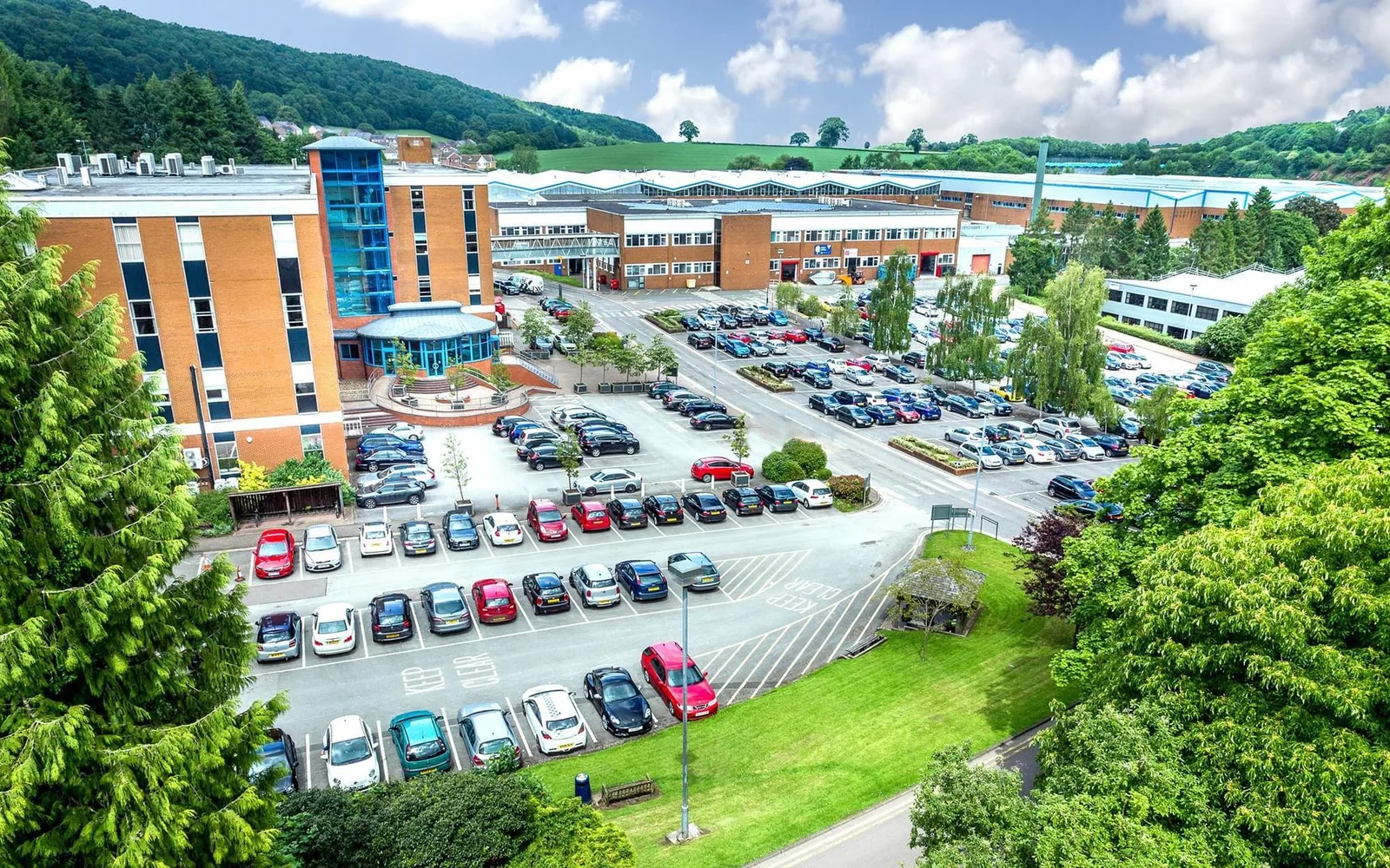 BizSpace Gloucester Vantage Point, Building facade, Mitcheldean