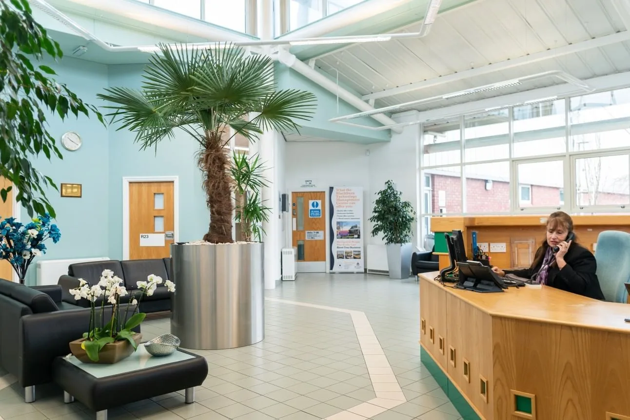 Blackburn Technology Management Centre, Reception, Blackburn