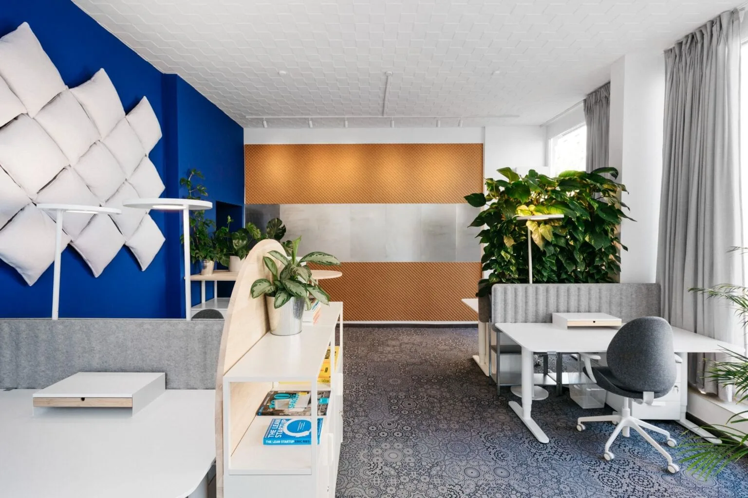 Blau Coworking, Open-plan office, Koblenz