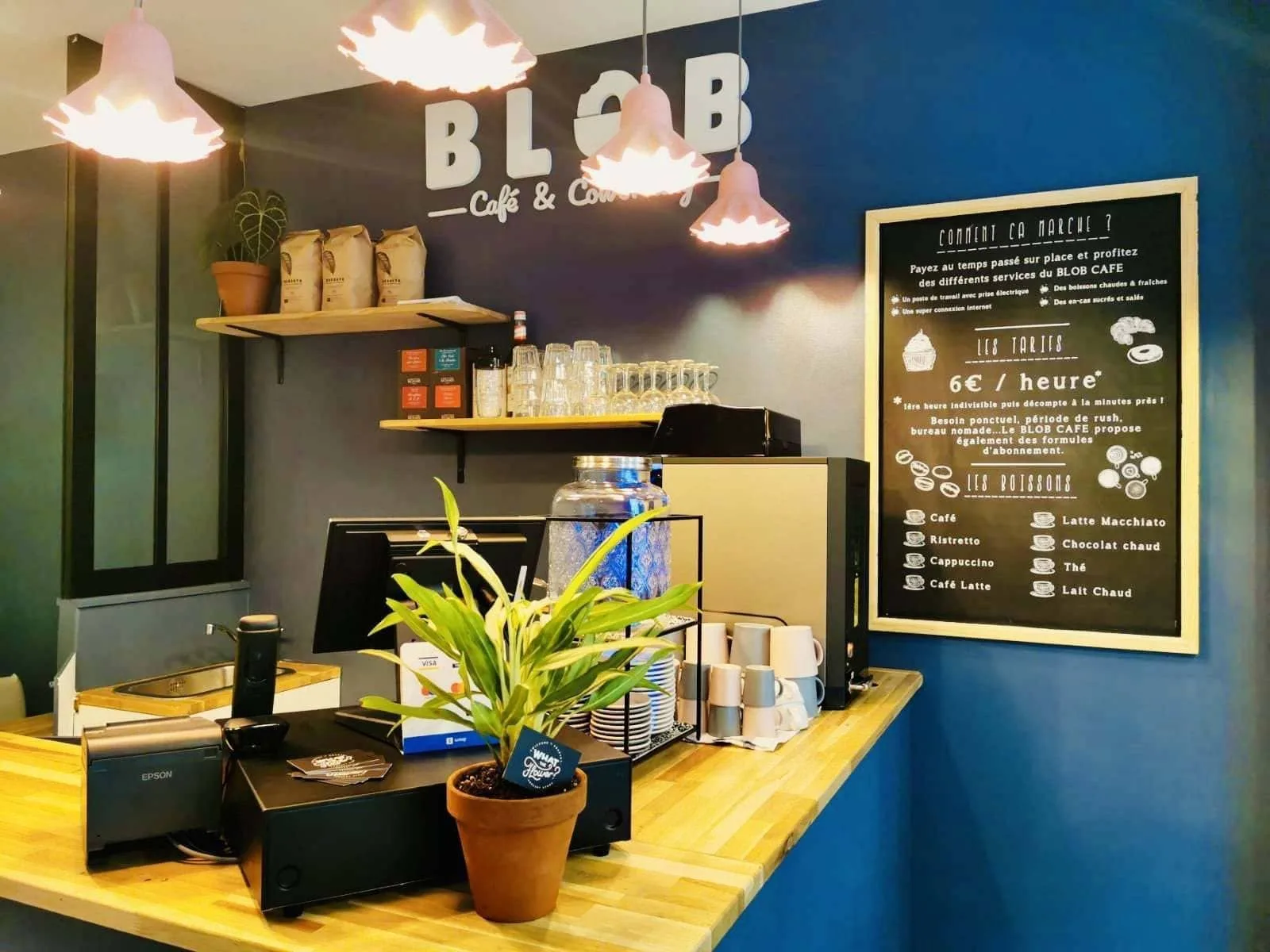 Blob Café & Coworking, Reception, Paris 11e