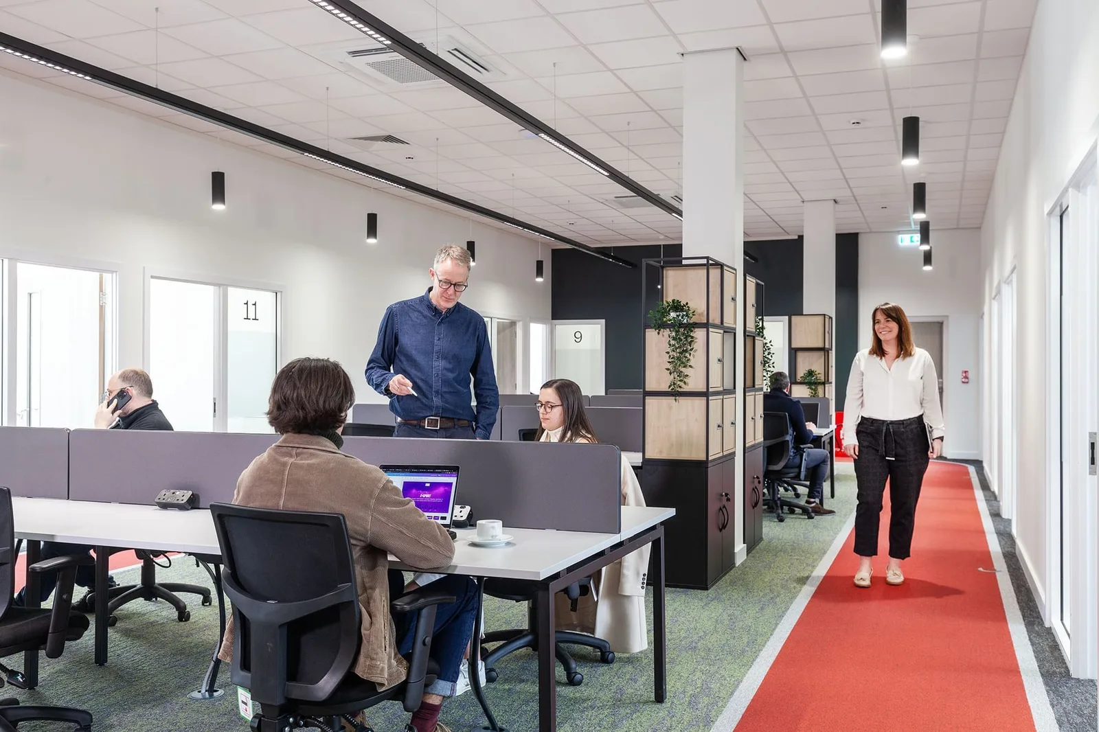 Blueprint Workspace, Open-plan office, Stirling