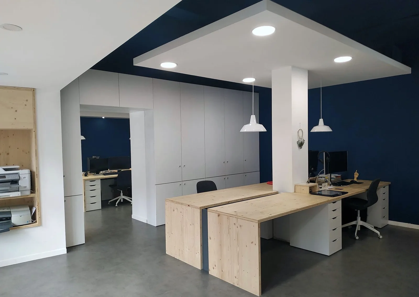 Le Bocal, Open-plan office, Pau