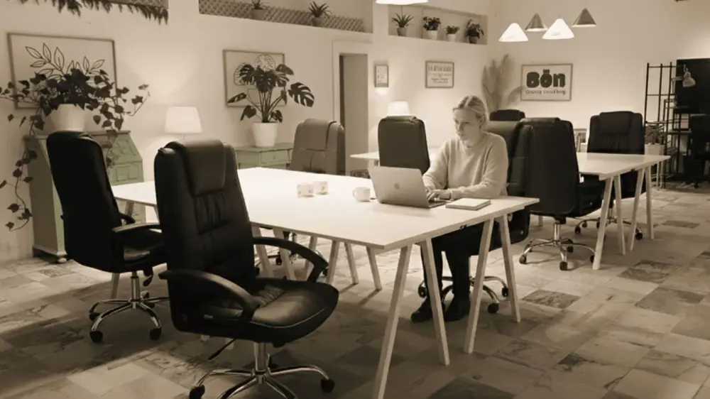 Bōn Coworking Porto, Open space dedicated desk, Oporto