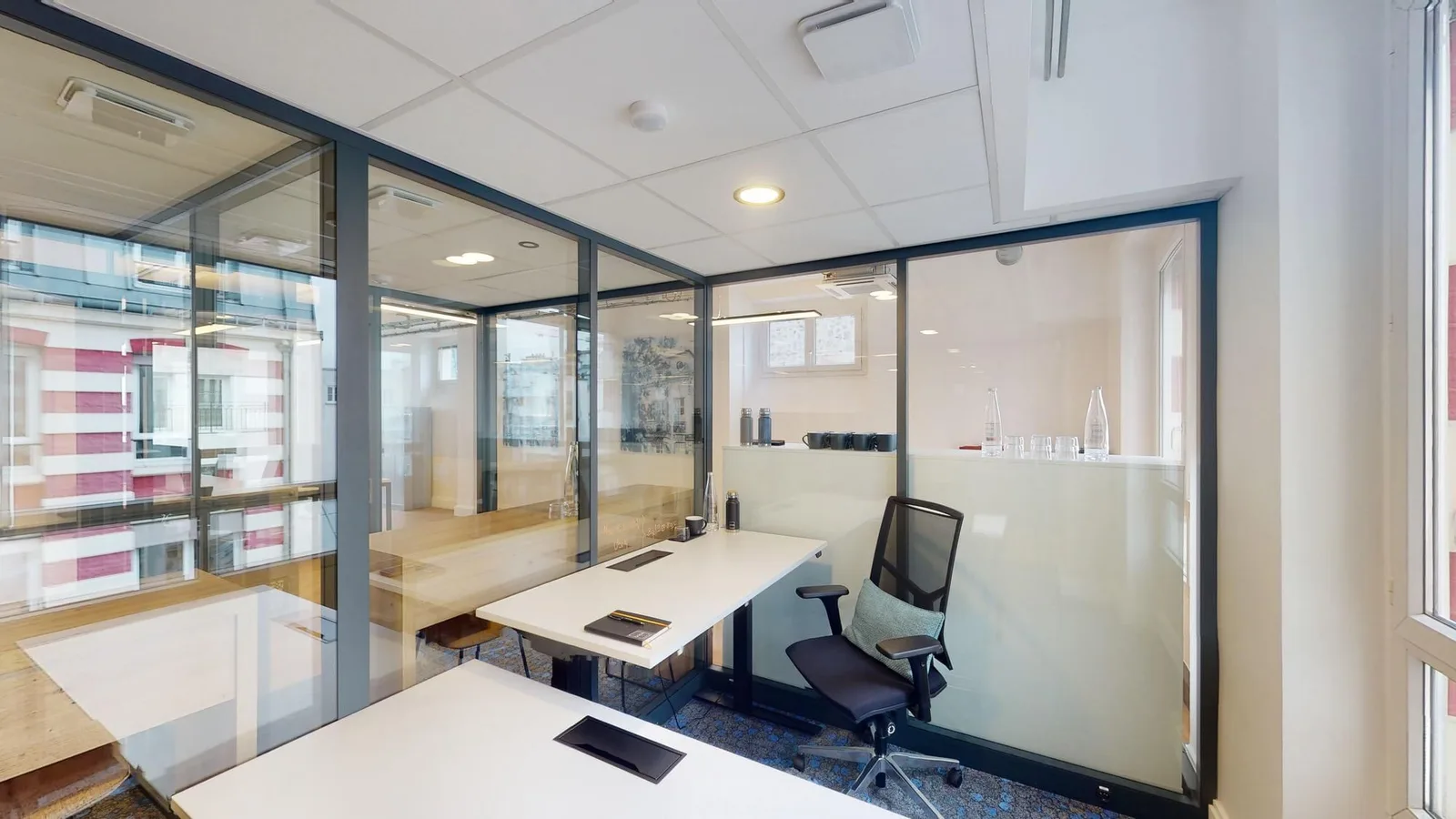 BOPE Petits Hotels, Private office, 2 desks, Paris 10e