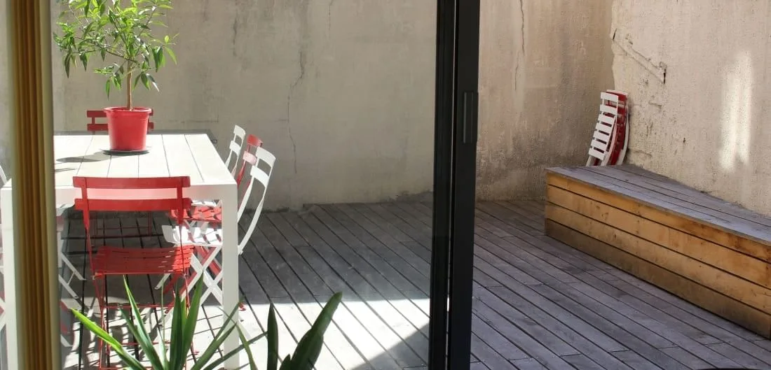 Bordo Buro, Terrace and outdoor space, Bordeaux
