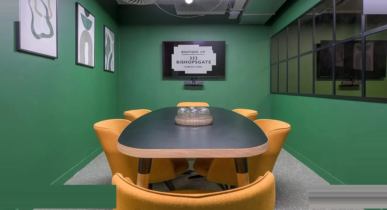 The Boutique Workplace - 222 Bishopsgate, Salle de réunion 6 personnes, Londres