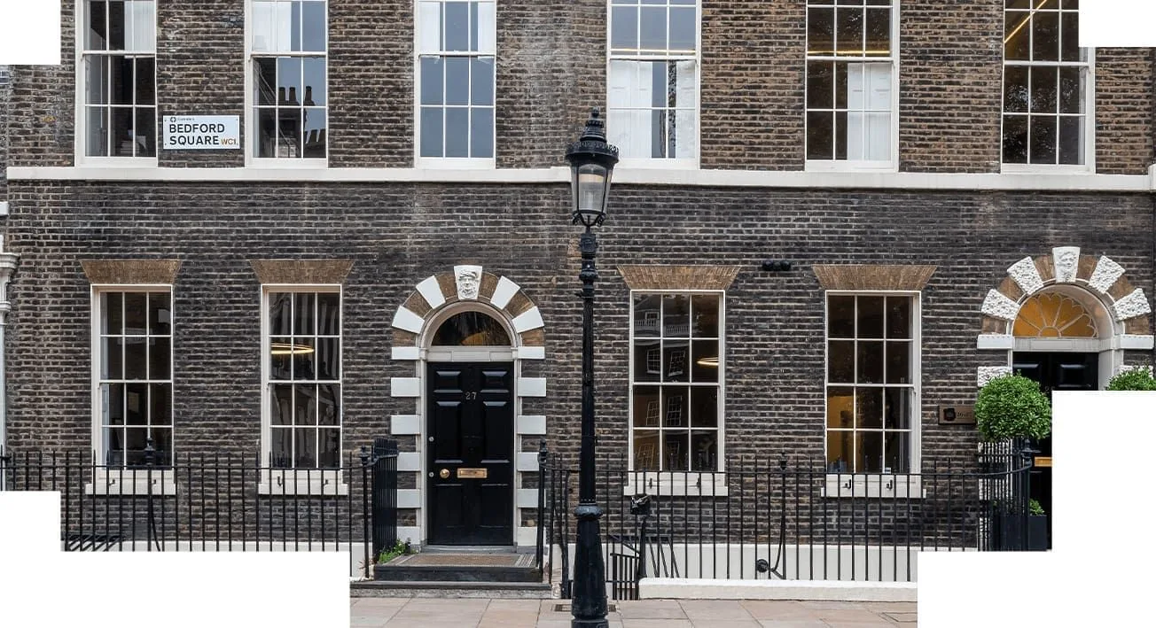 The Boutique Workplace - 26-27 Bedford Square, Façade, Londres