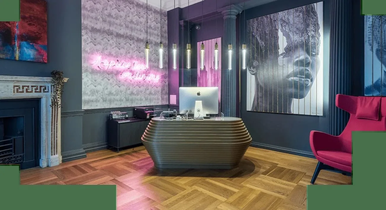 The Boutique Workplace - 36 Soho Square, Reception, London