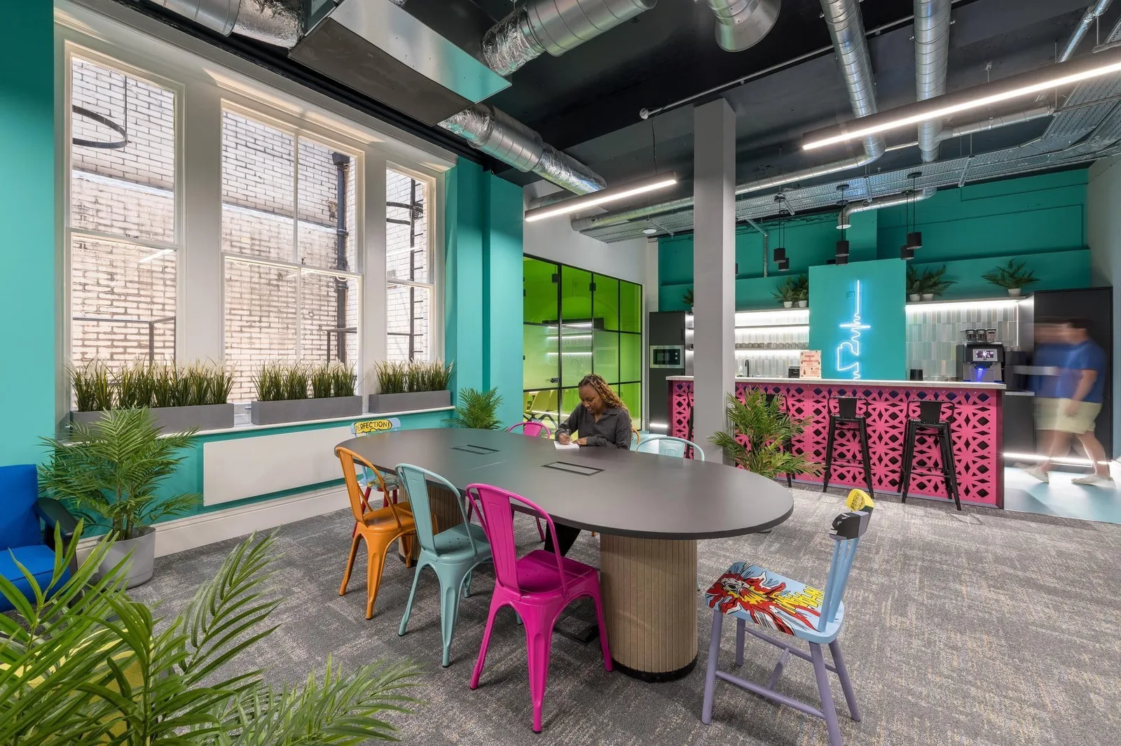The Boutique Workplace CITY, Cafeteria, London