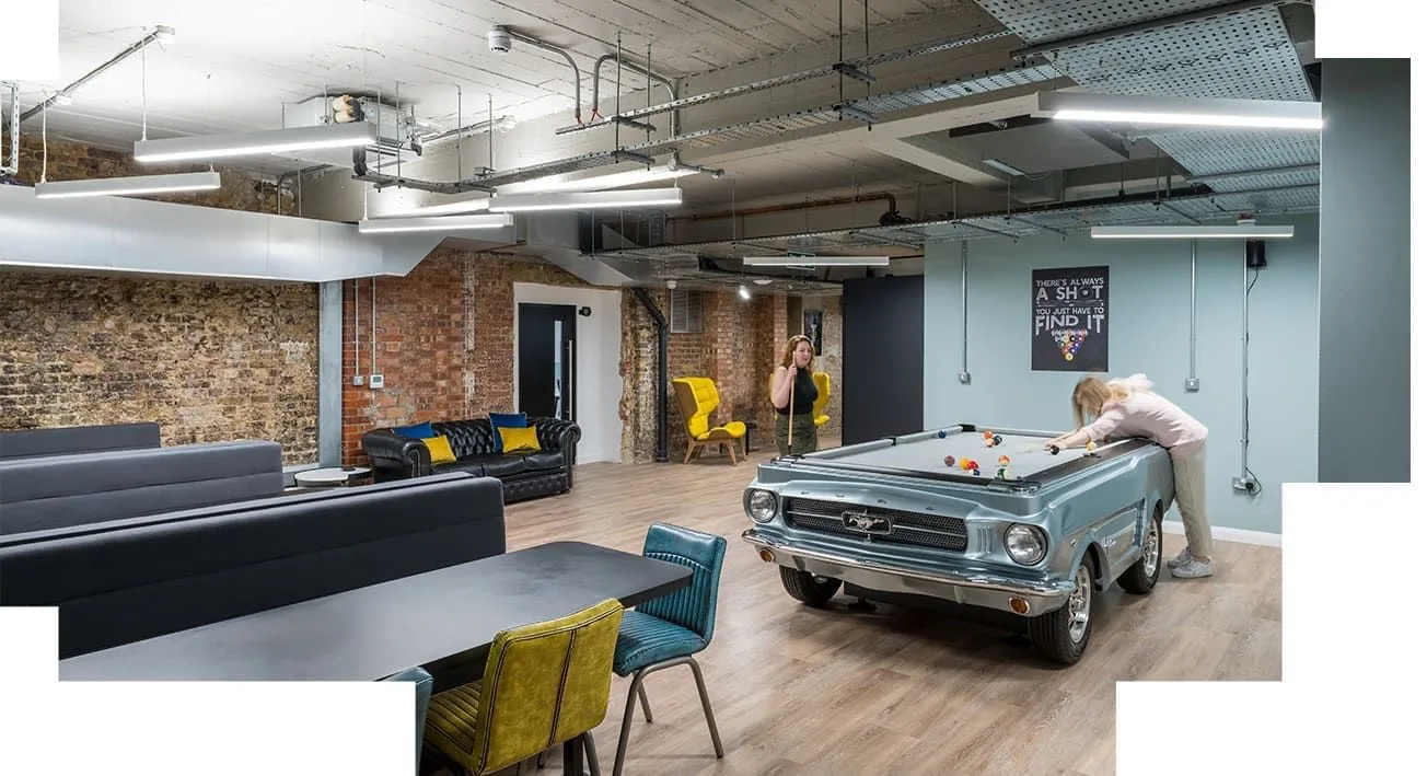 The Boutique Workplace - The Connolly Works, Espace détente, Londres