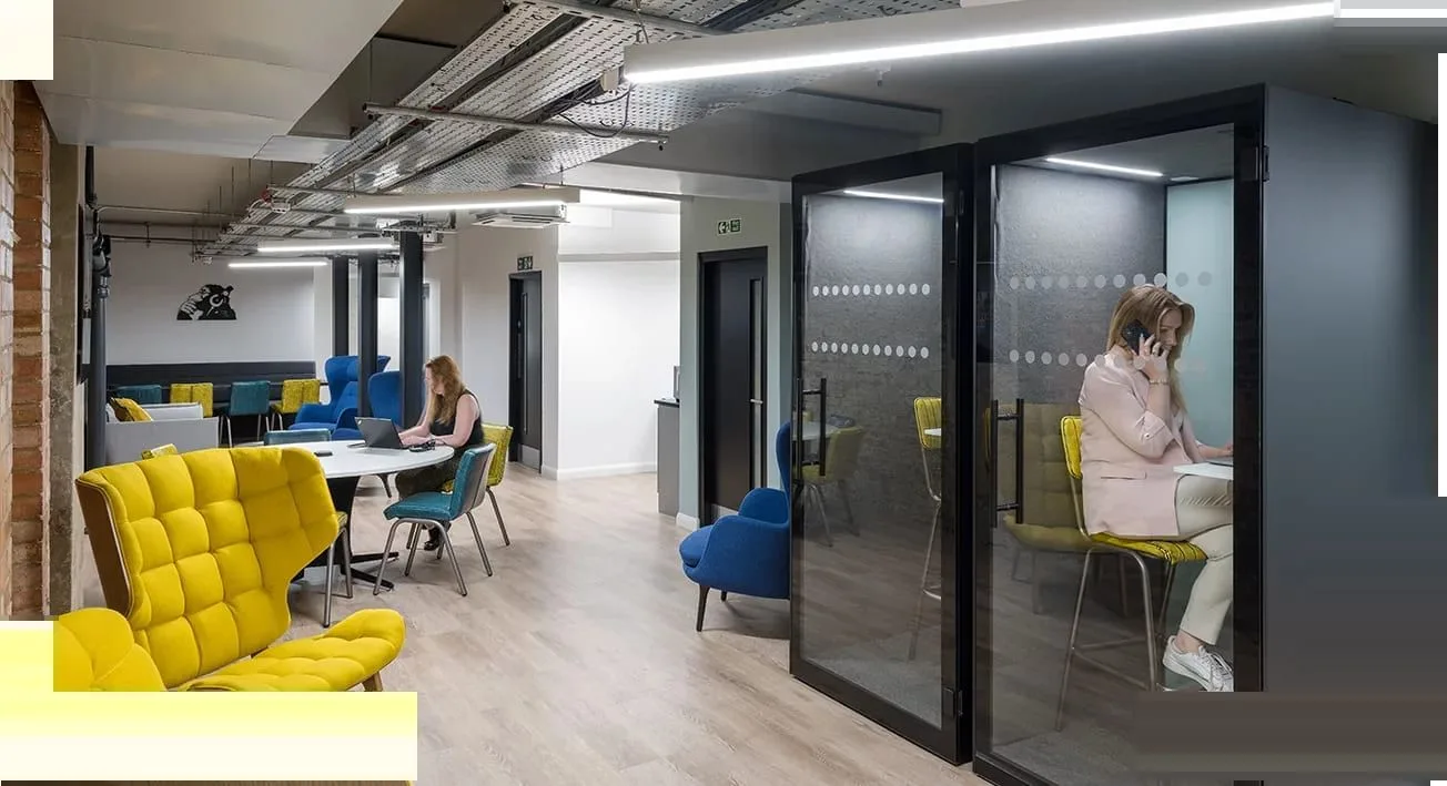 The Boutique Workplace - The Connolly Works, Cabine acoustique, Londres