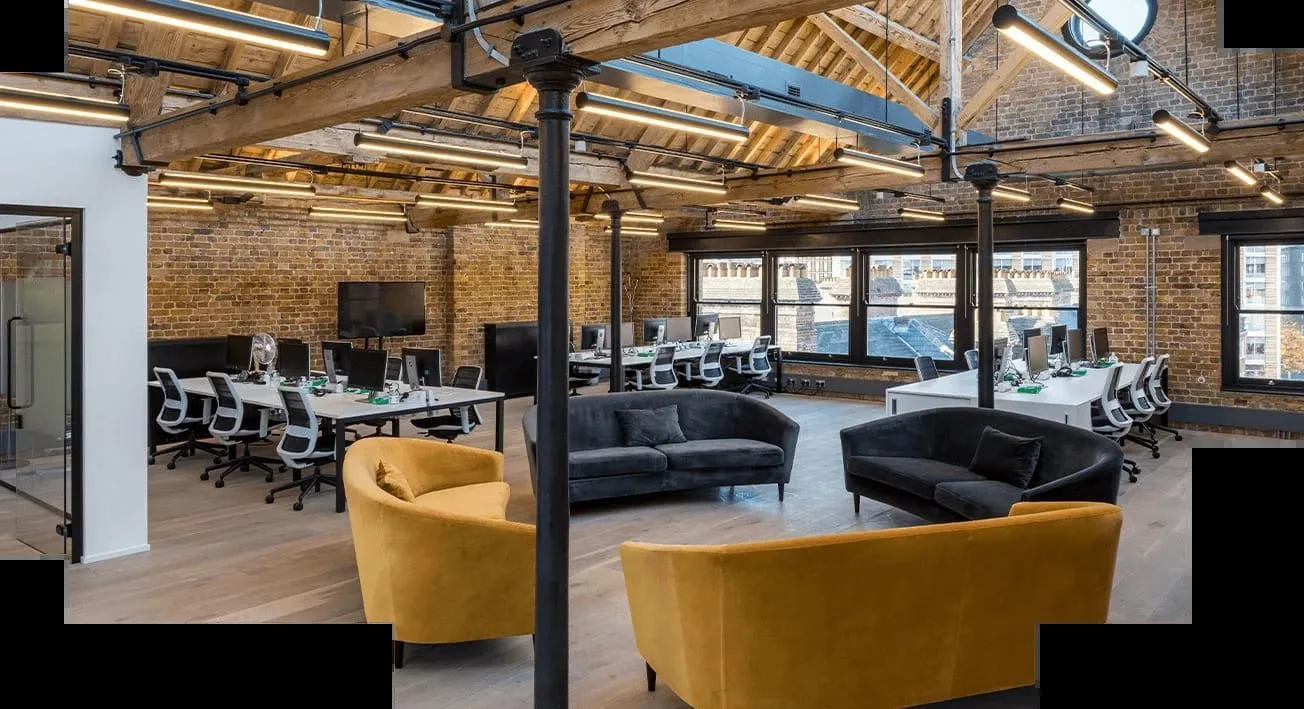 The Boutique Workplace - Notcutt House, Open-plan office, London