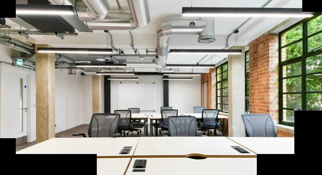 The Boutique Workplace - The Rutherford, Training room for 9 people, London